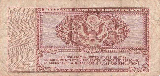 USA MPC Series 472 p.M15 5 Cents 1948 F